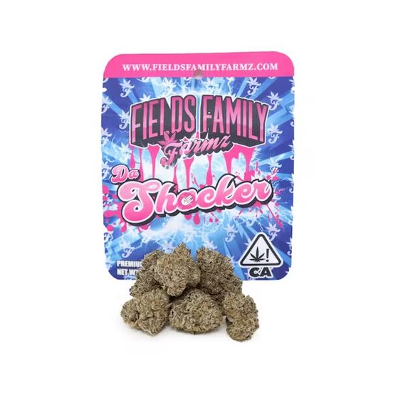 Photograph of product: Fields Family Farms - Da Shocker 3.5g Flower - 