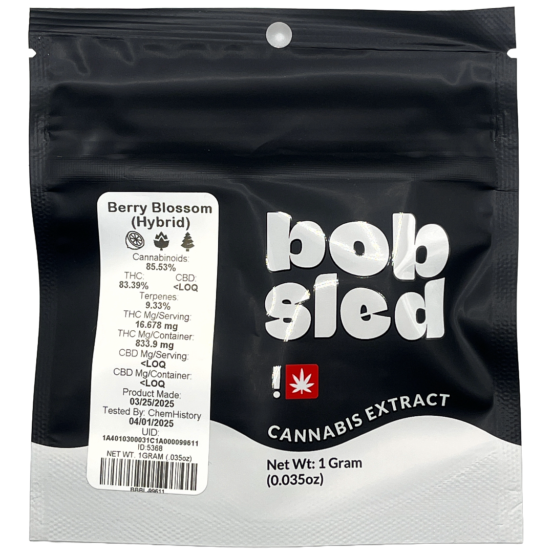 Photograph of product: Bobsled- Berry Blossom 1G MD Cart (H)