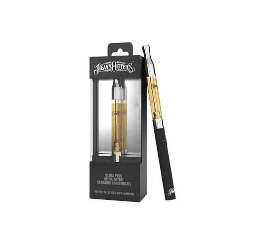 Photograph of Product: Heavy Hitters - Strawberry Cough Cartridge - 2g