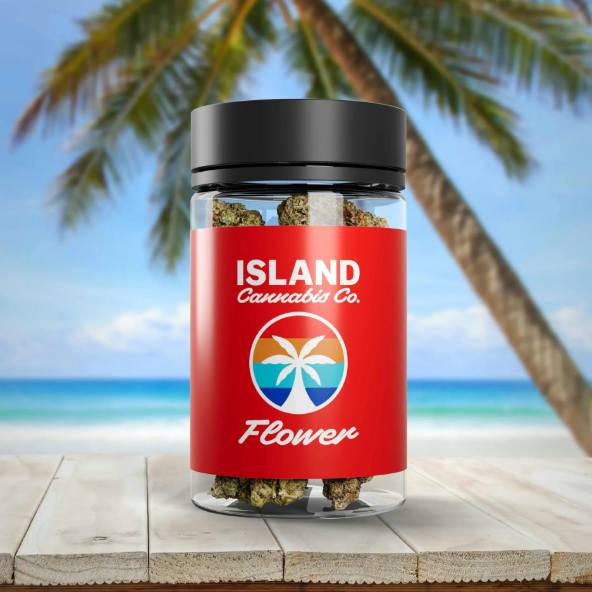Photograph of product: ISLAND | Layer Cake Bulk Flower 1/4oz - Hybrid