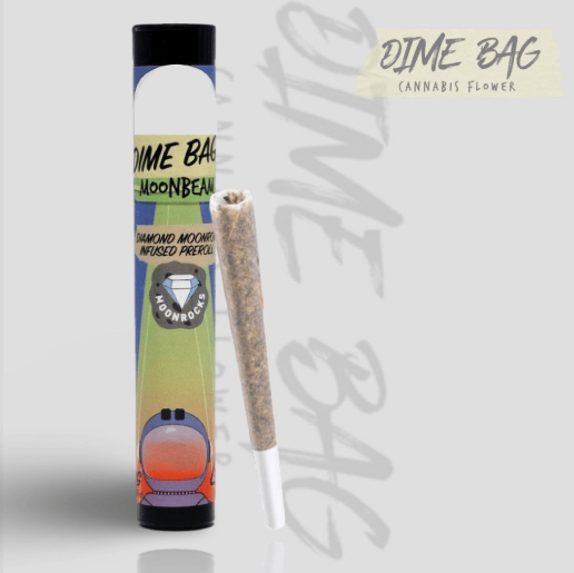 Photograph of product: PURPLE PUNCH 1G DIAMOND INFUSED MOONBEAM PREROLL