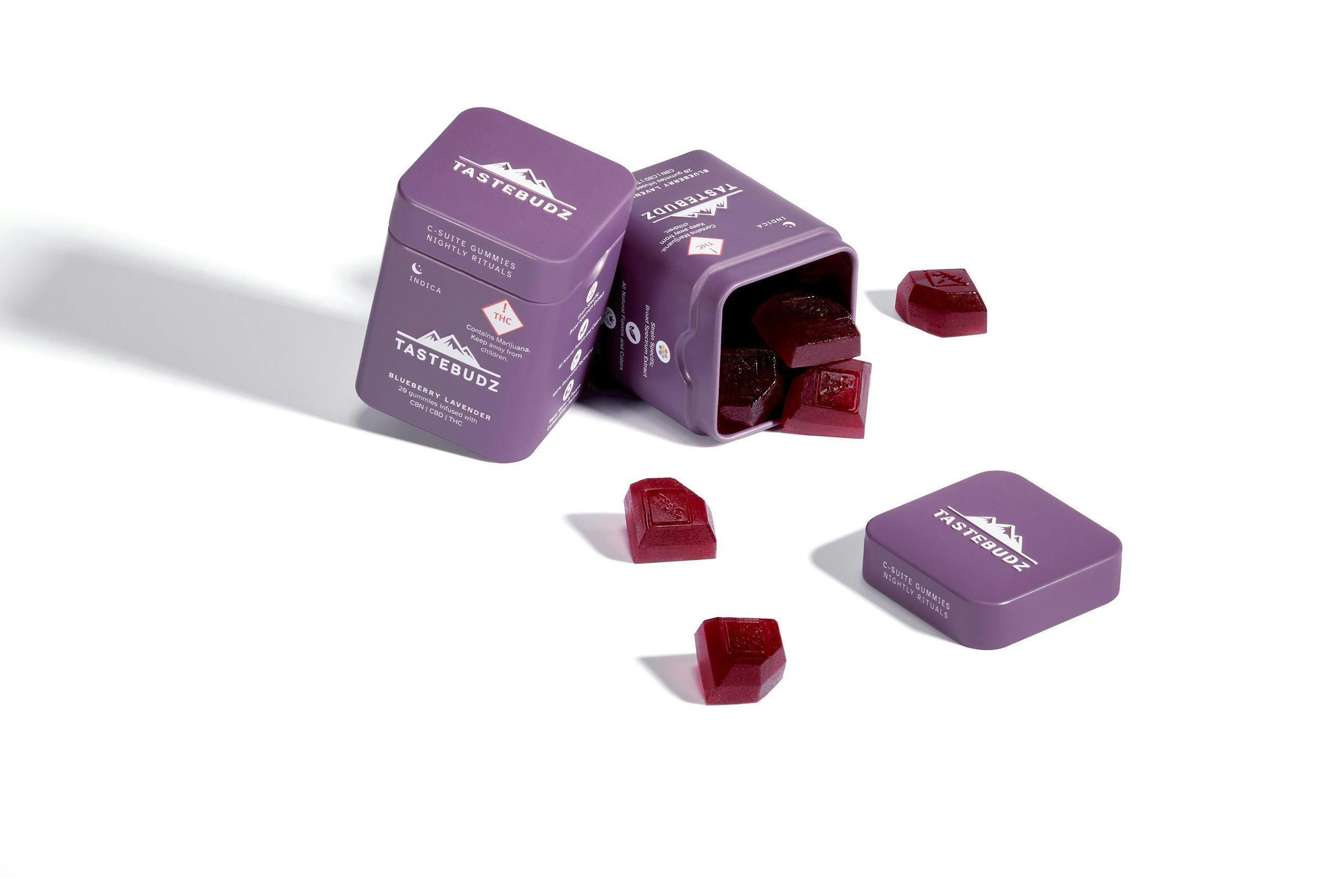 Photograph of product: Tastebudz | Rosin Gummies - Nightly Rituals CBN|CBD||TH-oui