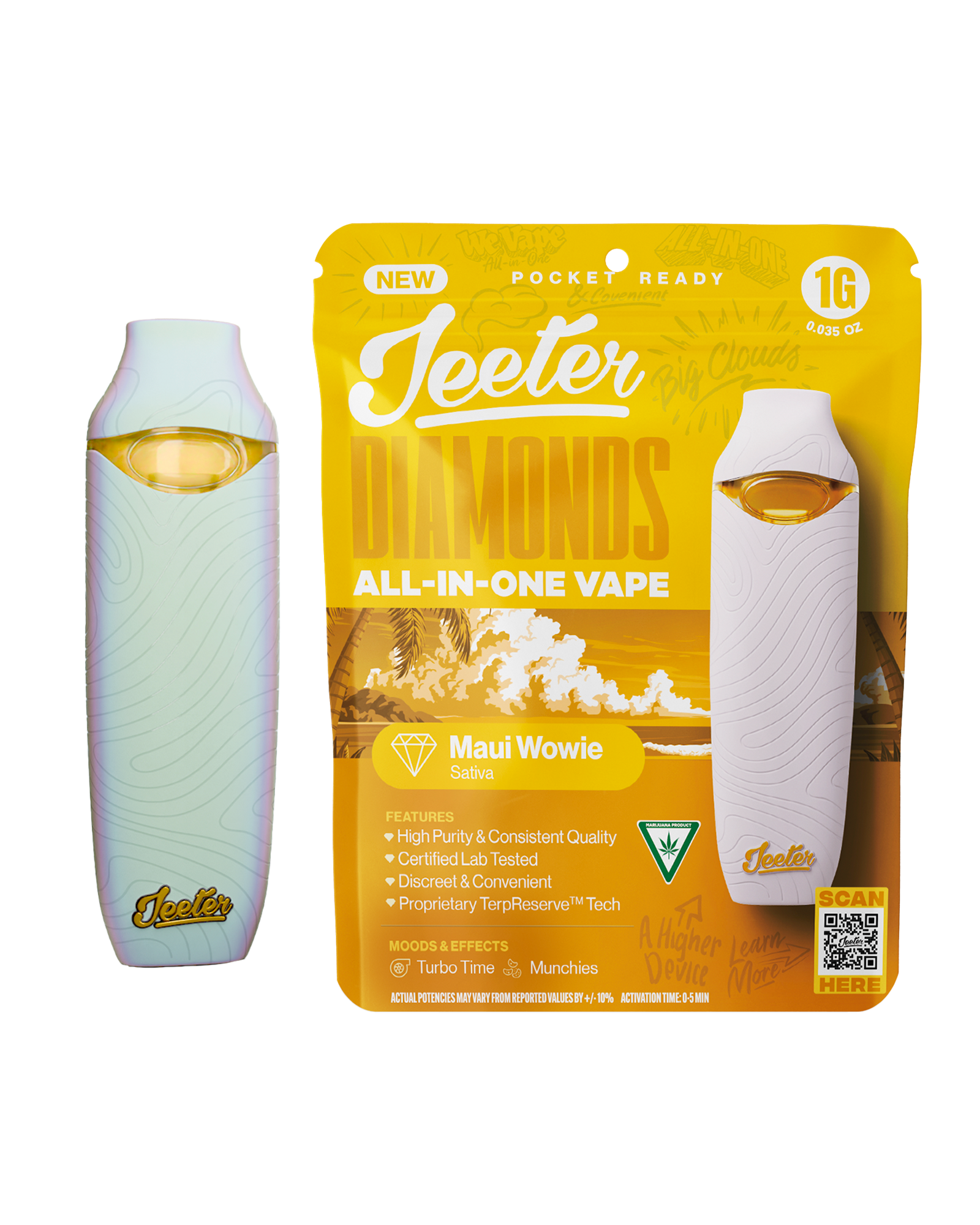 Photograph of product: Maui Wowie Disposable Cart 1g