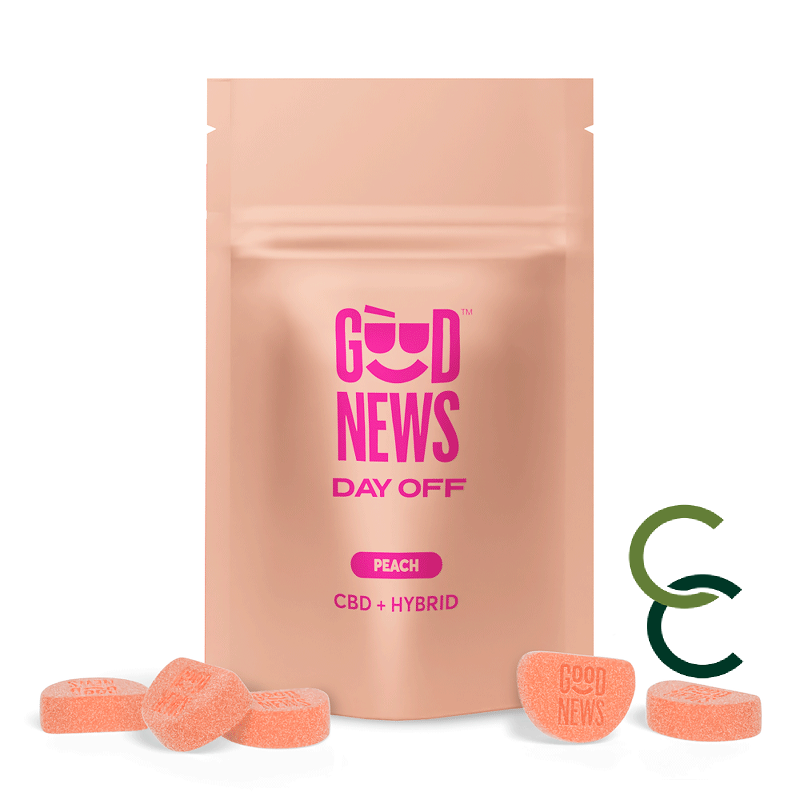 Photograph of product: Day Off Gummies - 1:1 (TH-oui:CBD)