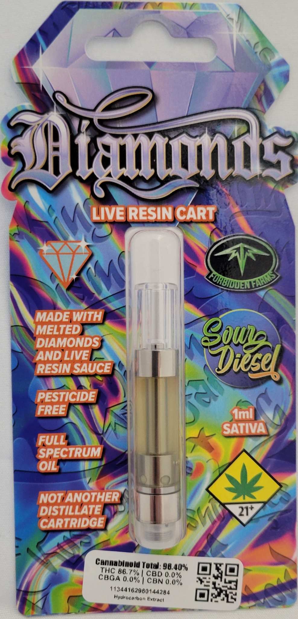 Photograph of product: Sour Diesel "Live Resin" | 1g