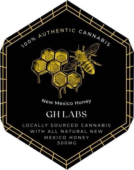 Photograph of product: GH Labs - Honey Jar - 250 mg / 4 oz