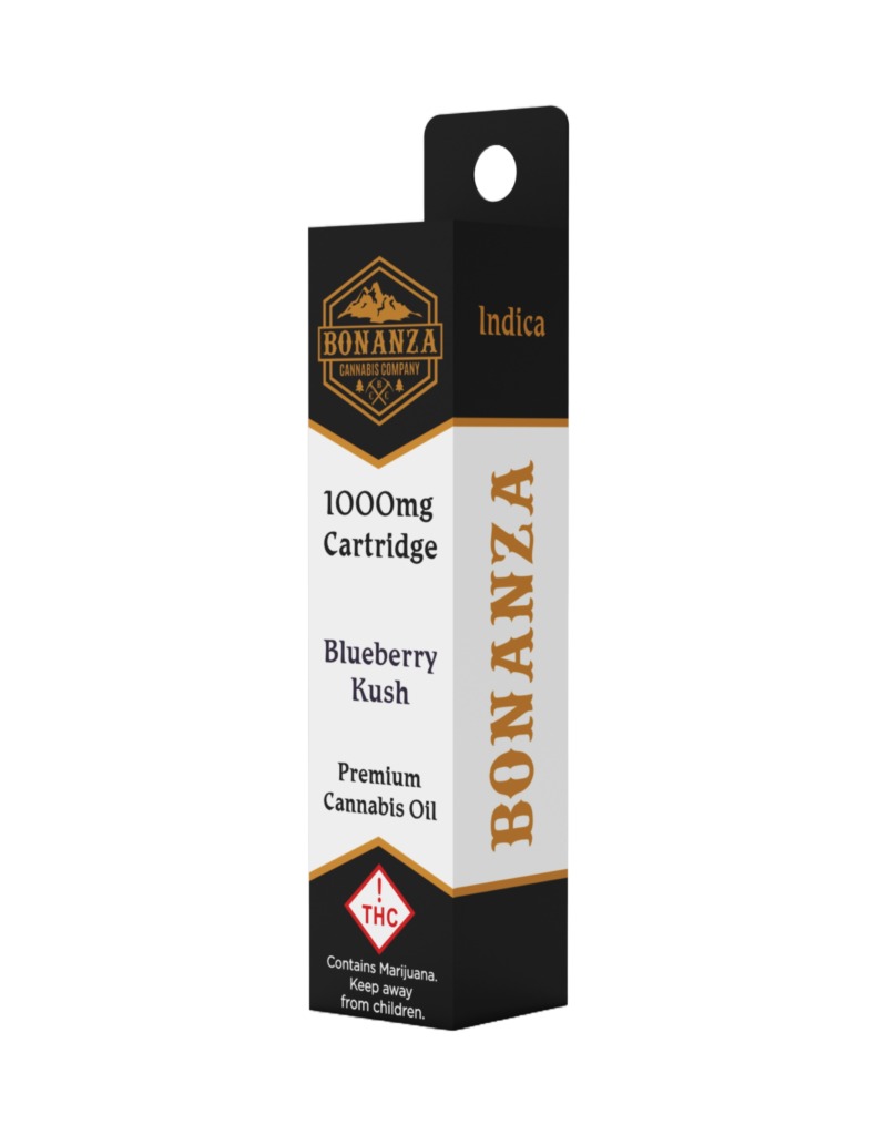 Photograph of product: Bonanza Carts - Blueberry Kush (I)