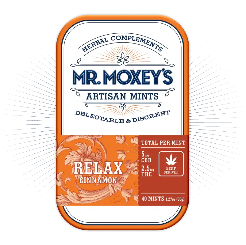Photograph of product: CINNAMON MINTS (RELAX)