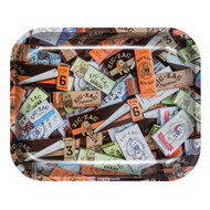 Photograph of product: Zig-Zag - Large Paper Mix Rolling Tray | 13.4" x 10.8"