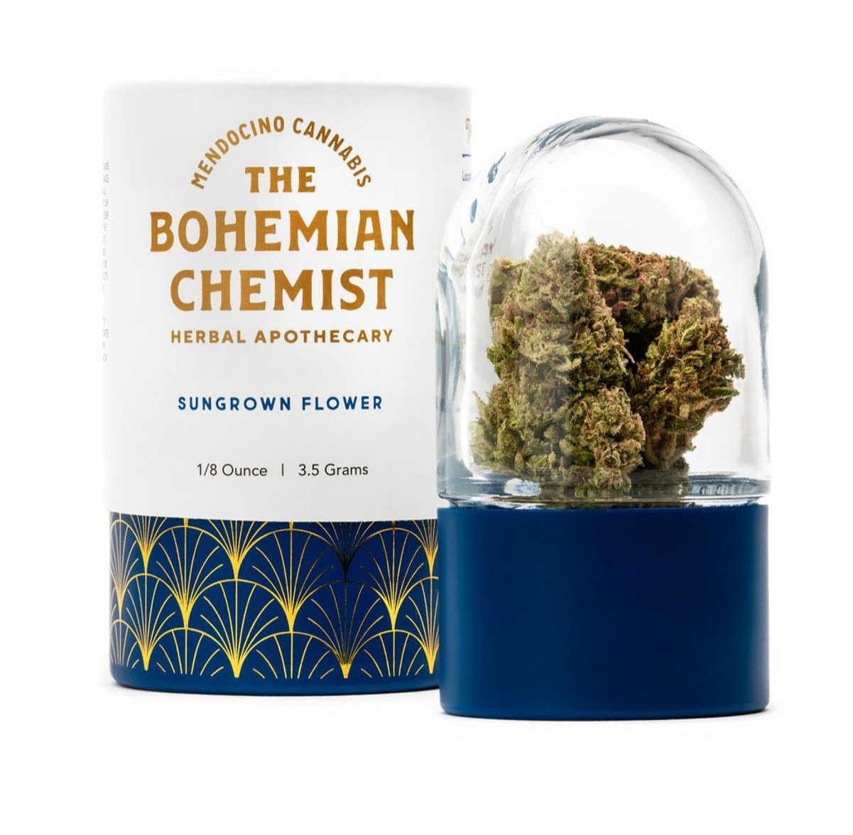 Photograph of product: The Bohemian Chemist | Acapulco Gold | Sativa | Sun-Grown Flower - 3.5g