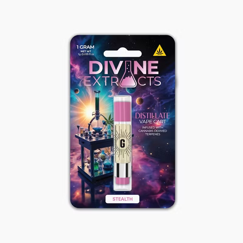 Photograph of product: Divine Extracts Vape Distillate Stealth