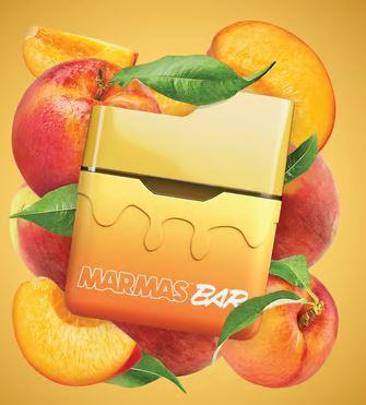 Photograph of product: Peach Rings | Liquid Diamonds Disposable
