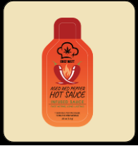 Photograph of product: Aged Red Pepper Hot Sauce | 10mg