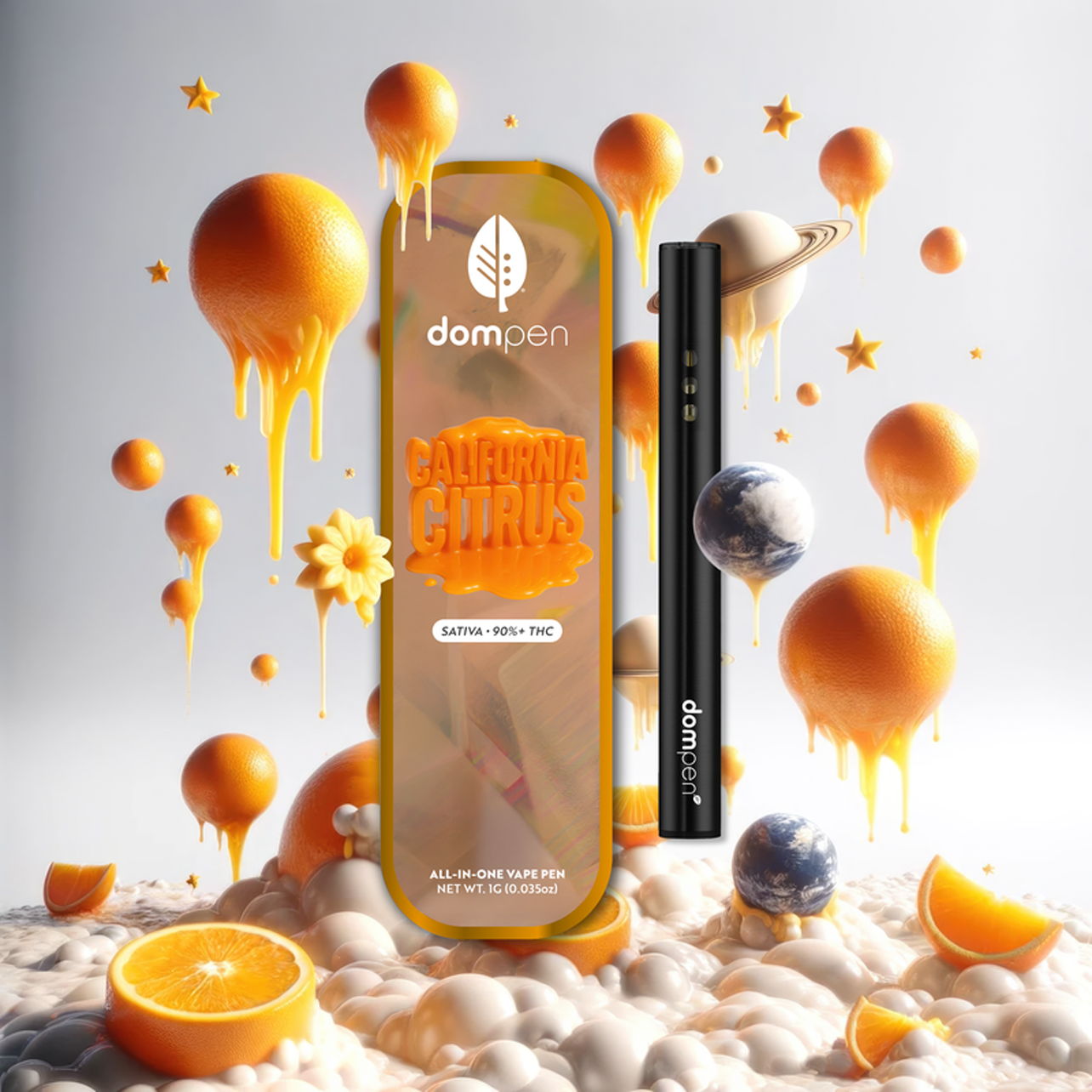 Photograph of product: DP Cali Citrus 1.0g Vape Disposable $45