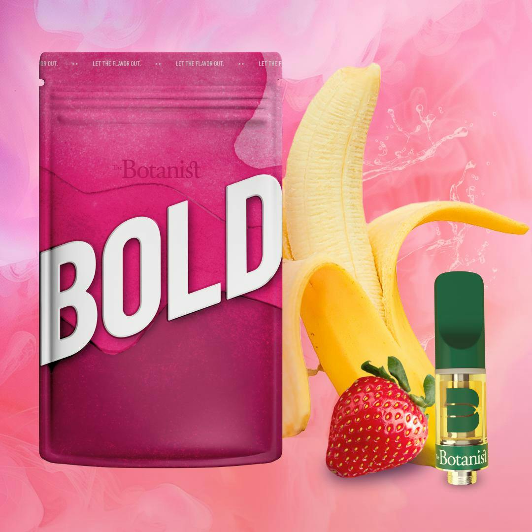 Photograph of product: BOLD Banana Berry | 1g Cartridge