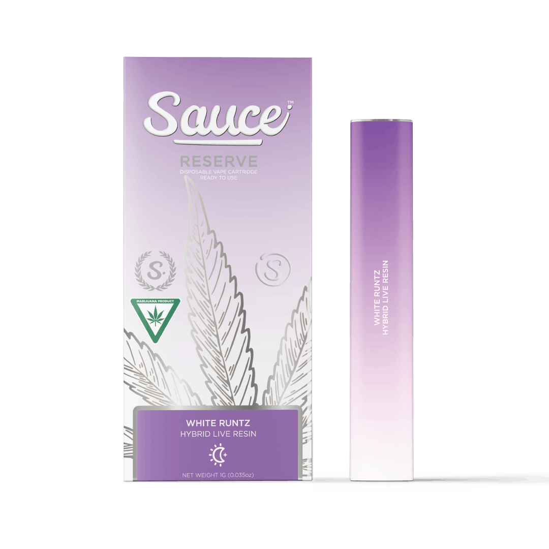 Photograph of product: White Runtz Live Resin Disposable