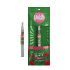 Photograph of product: Concentrate - Brush - Gelato - Watermelon Runtz - (Hybrid) - 44.56% TH-oui