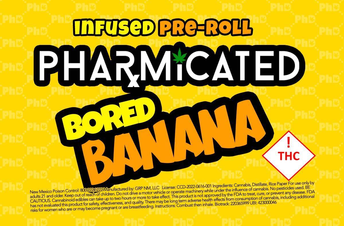 Photograph of product: Infused 1.5G PR - Bored Banana (Oui'd)