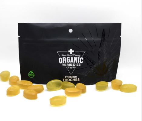 Photograph of product: Raz Lemonade - Chem Dog | 10mg Live Resin Troche | 15pk