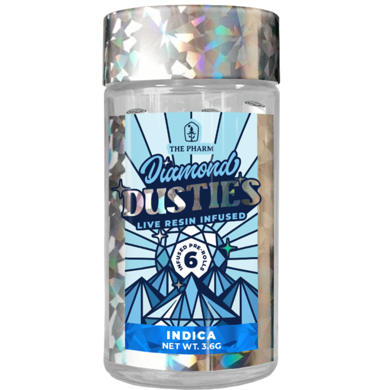 Photograph of product: The Pharm Diamond Dusties 3.6g Sapphire Oui'd