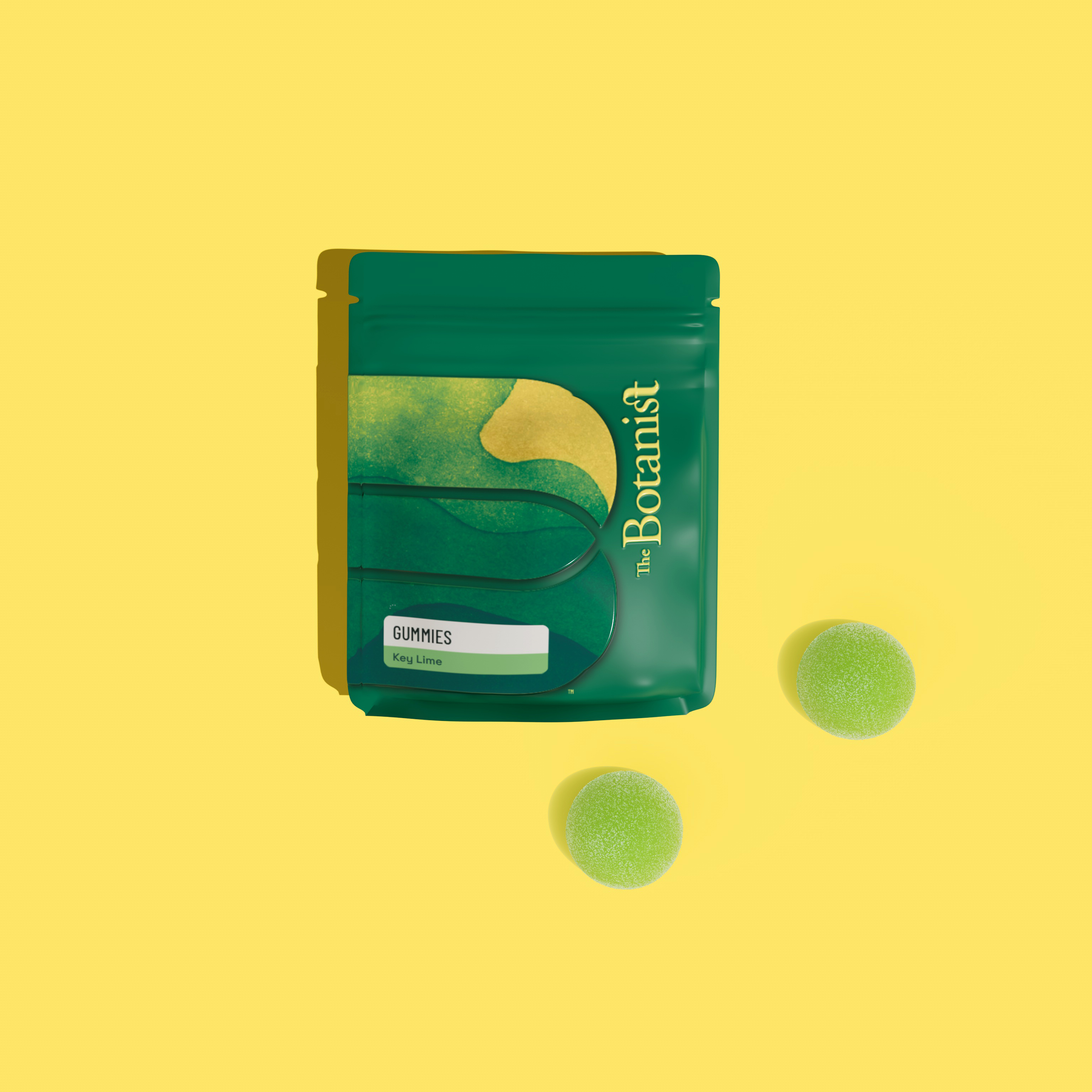 Photograph of product: The Botanist - Peach Nectarine 5:1 CBD:TH-oui Gummies 100mg