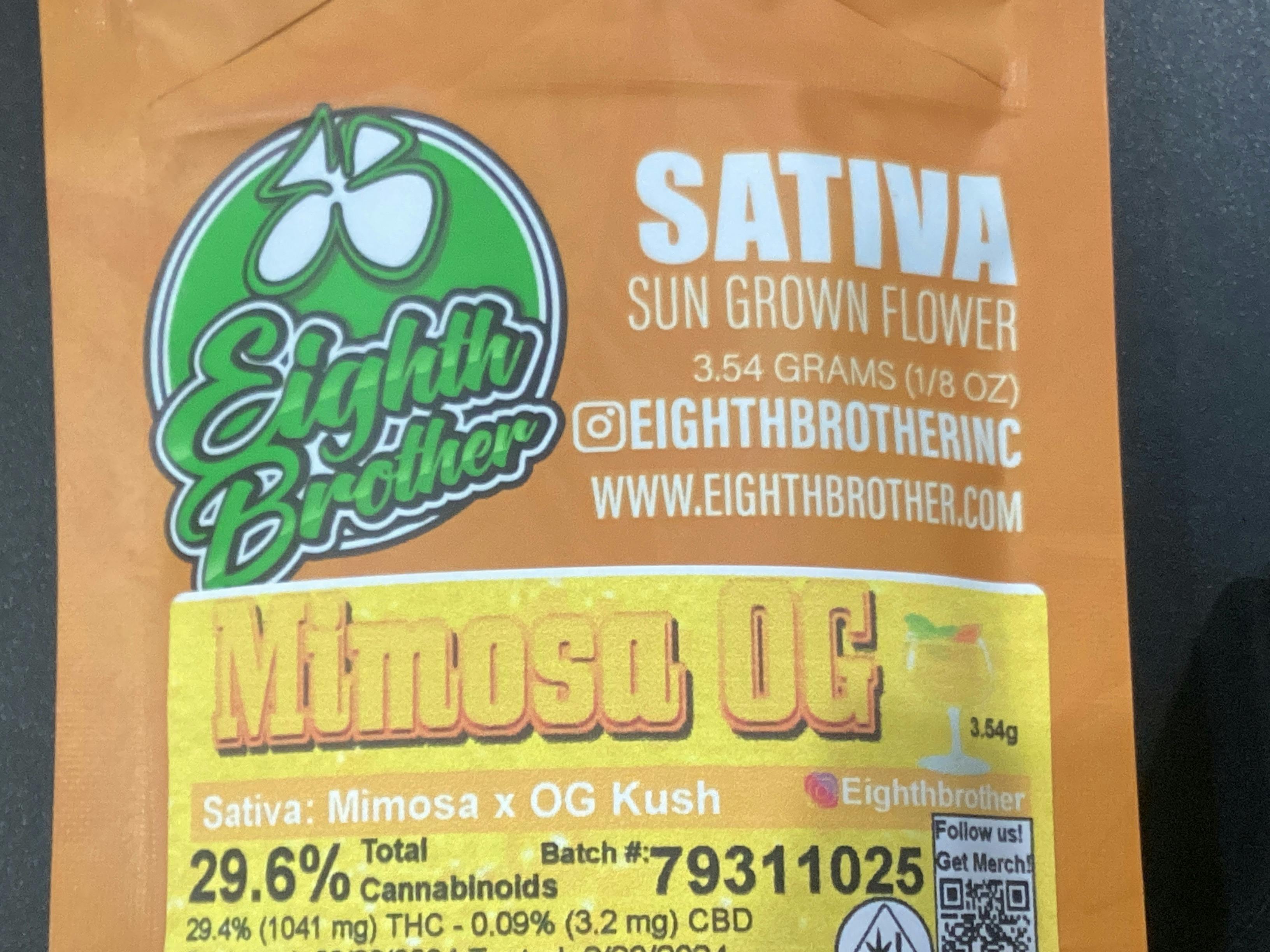 Photograph of product: Eighth Brother | Mimosa OG