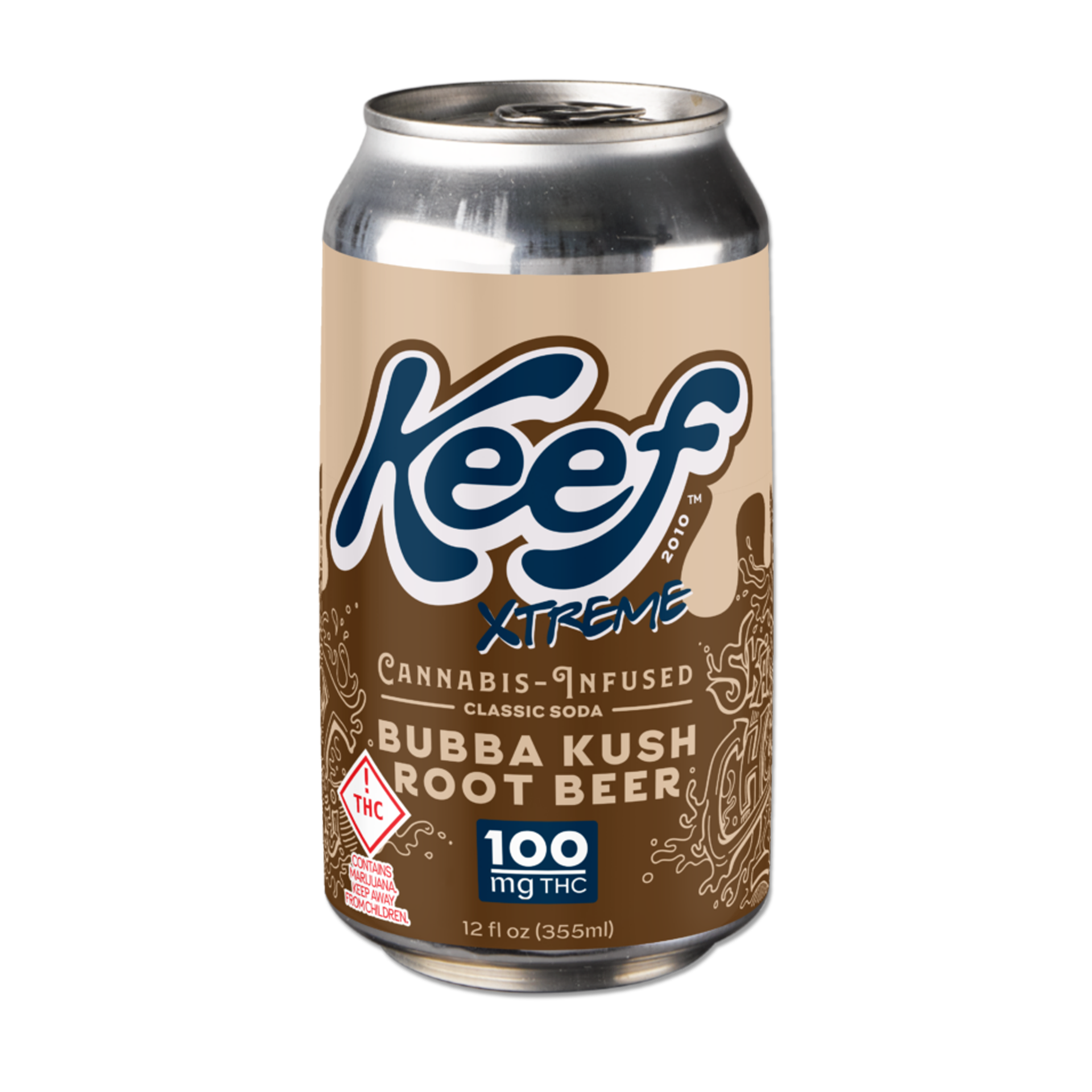 Photograph of product: Soda | 100mg Bubba Kush Root Beer