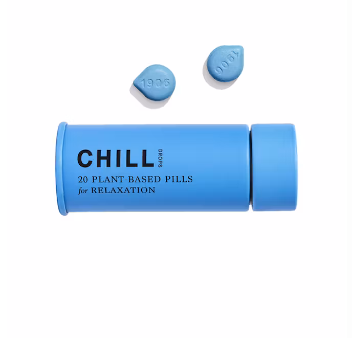 Photograph of product: 1906 | Chill Drops 20pk tin, 100mg