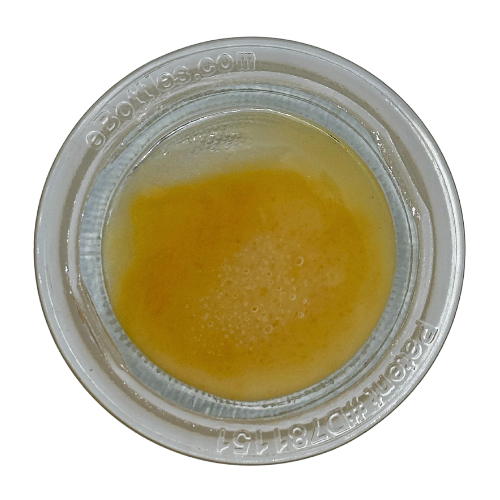 Photograph of product: Cannalicious Electric Peanut Butter Hybrid Wax Baller Jar 7g