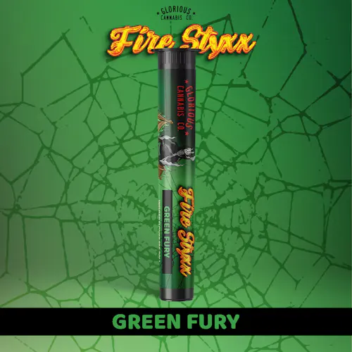 Photograph of product: FIRE STYXX | Infused Preroll | Red Rocket | 1g