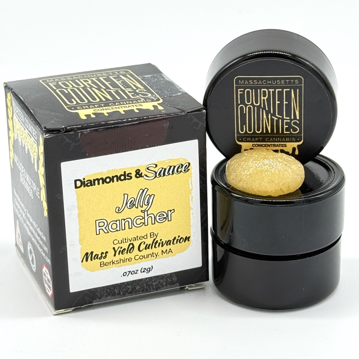 Photograph of product: Jelly Rancher Diamonds & Sauce