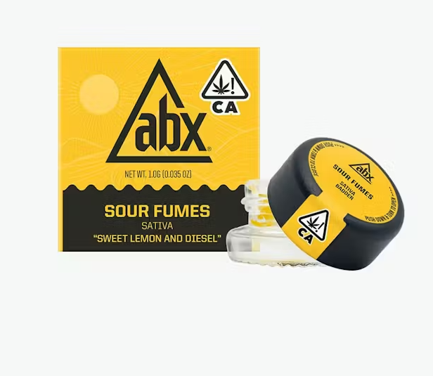 Photograph of product: ABX Sour Fumes Badder 1g