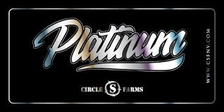 Photograph of product: Circle S Farms- Platinum | Pre-Roll | Grape Cake