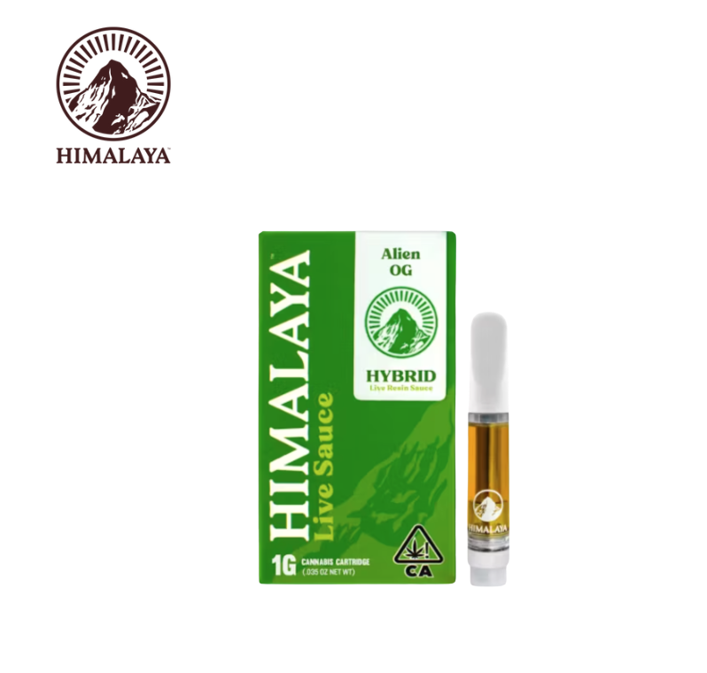 Photograph of product: ALIEN OG 1G LIVE RESIN SAUCE CARTRIDGE