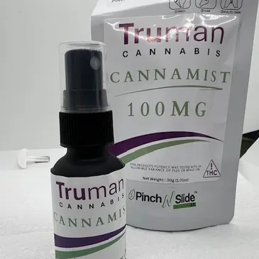 Photograph of product: Truman | 100mg | Canna Mist | Oral Spray