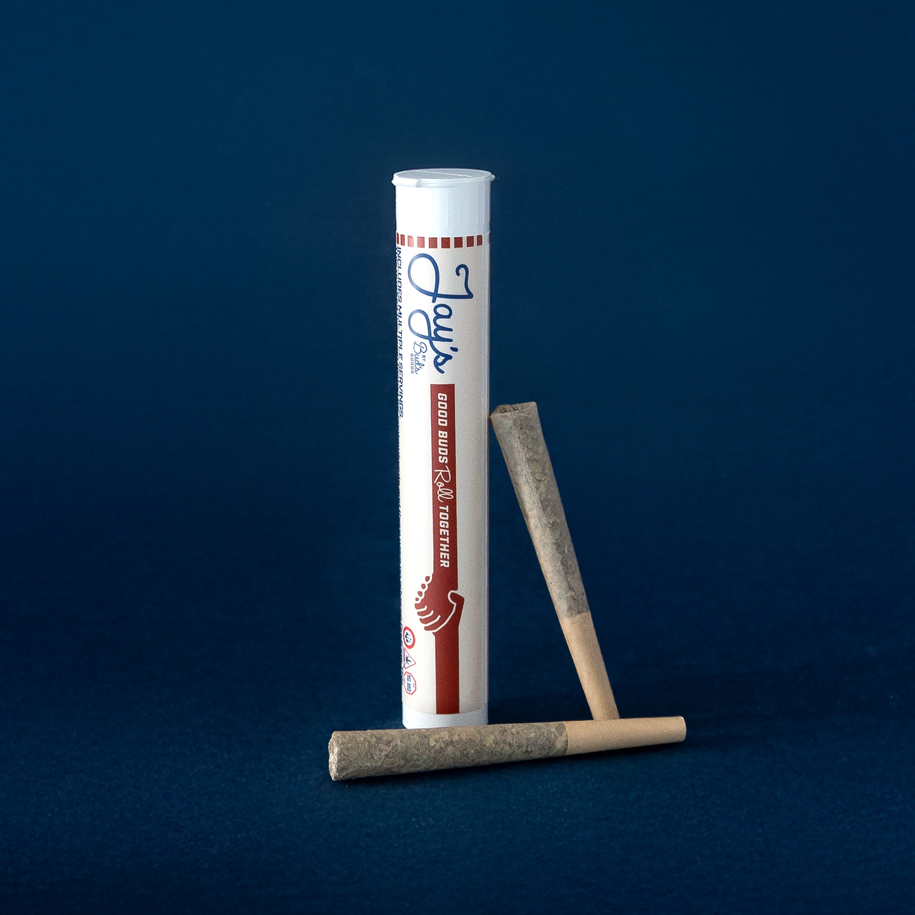 Photograph of product: Jay's - Pre-Roll 2 Pack - Hippie Crasher
