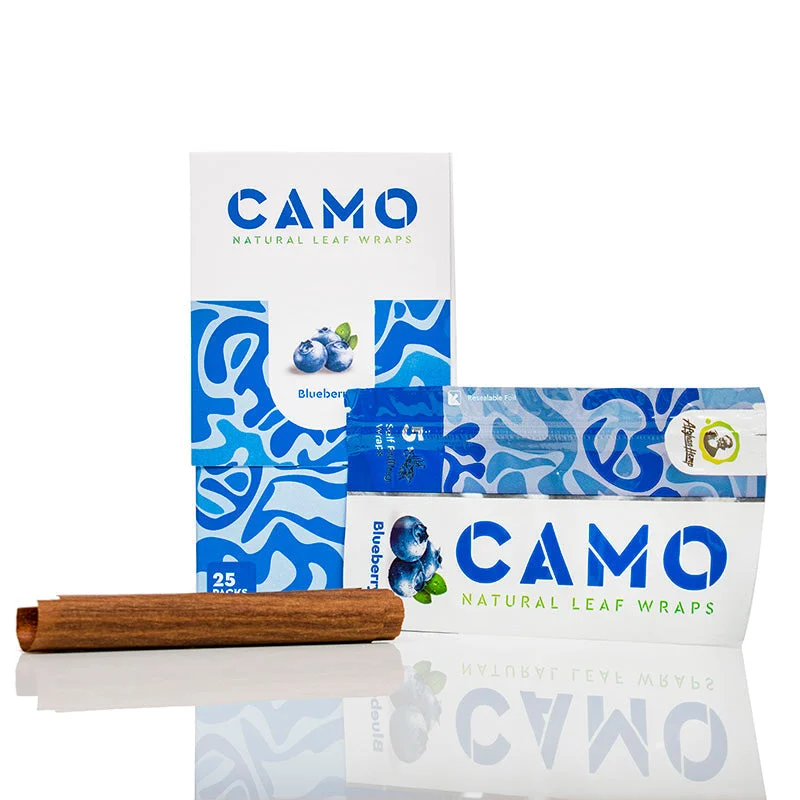 Photograph of product: CAMO Wraps - Blueberry Flavor