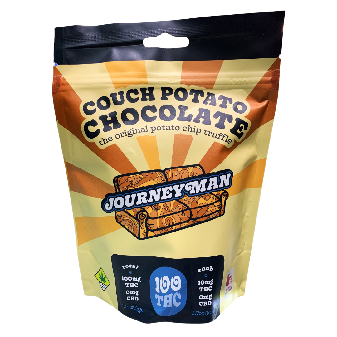 Photograph of product: Journeyman Couch Potato Chocolate 100mg