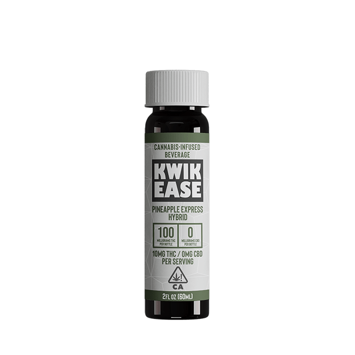 Photograph of product: Kwik Ease - Pineapple Express Hybrid - Shot - 100mg
