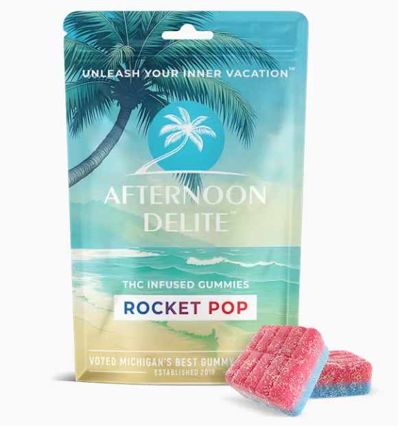 Photograph of product: Rocket Pop | 200MG Gummies 2PC
