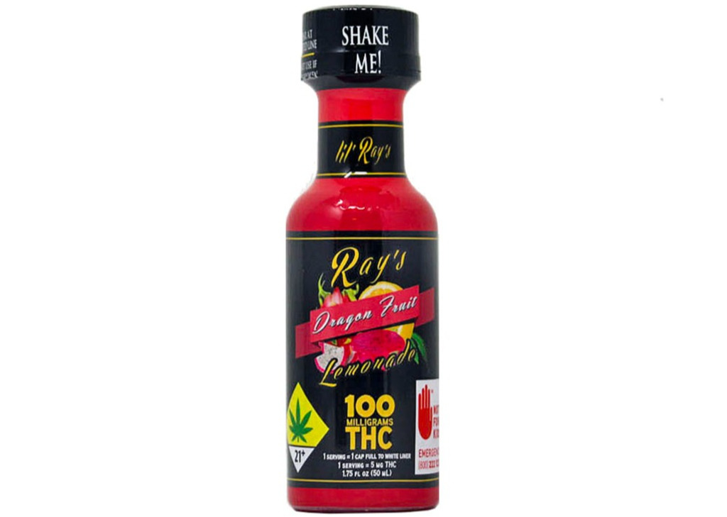 Photograph of product: DTP Lil Rays Dragon Fruit Lemonade Hybrid 100mg 25188