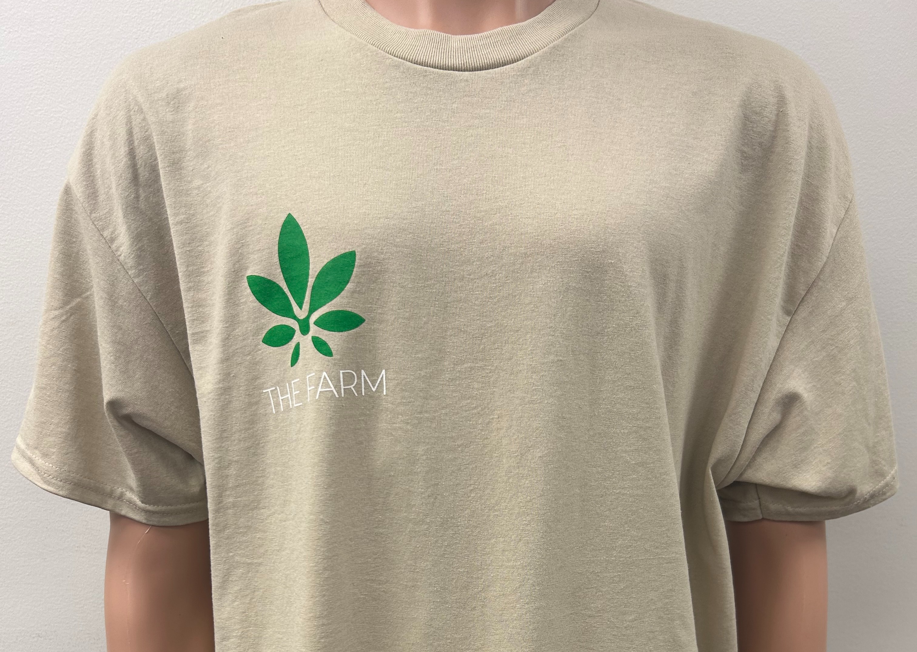Photograph of product: The Farm | Peacock T-Shirt | Tan