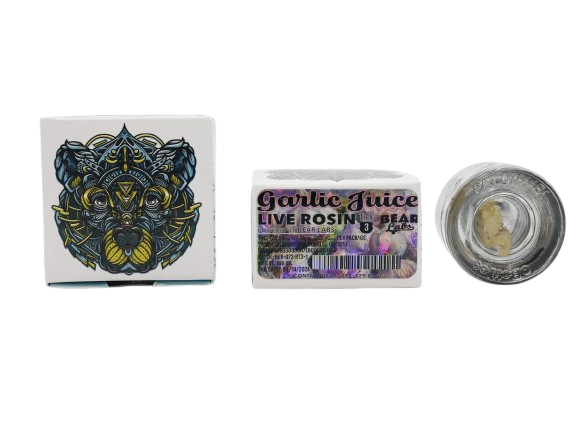 Photograph of product: Bear Labs | Garlic Juice OGZ Rosin (Tier 3) | 1g