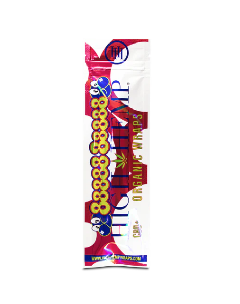 Photograph of product: HIGH HEMP - ORGANIC WRAPS - 2PK - 88888 88888 (GUM)