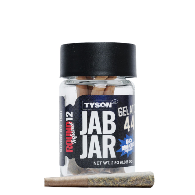 Photograph of product: JAB JAR - GELATO 44 - DIAMOND INFUSED 5-PACK