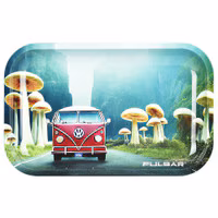 Photograph of product: Pulsar Metal Rolling Tray Camper Van Shroom Trip 11"x7"