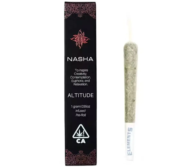 Photograph of product: NASHA - ALTITUDE - BLUE DREAM X HONEY BANANA 1G