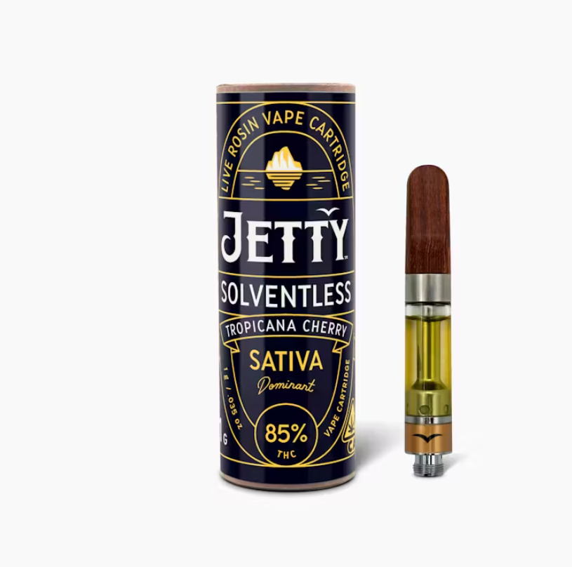 Photograph of product: JETTY - Cartridge - Tropicana Cherry - Solventless - 1G