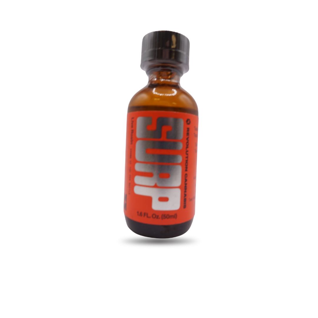 Photograph of product: Revolution | Spring Lake | Mimosa Rosin | Surp | 100mg