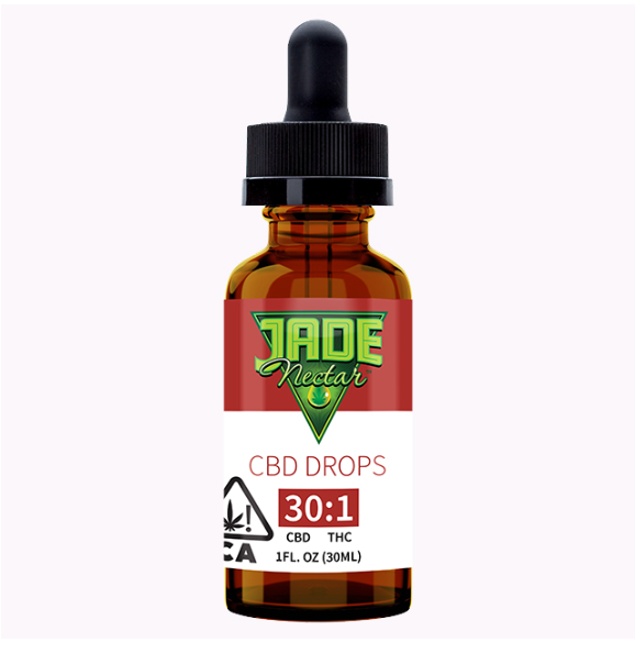 Photograph of product: Jade Nectar Balance Tincture 30:1 CBD:THC